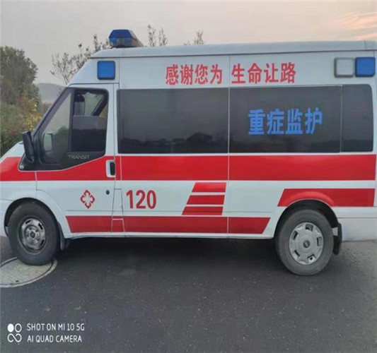 阜龙乡救护车出租服务案例3